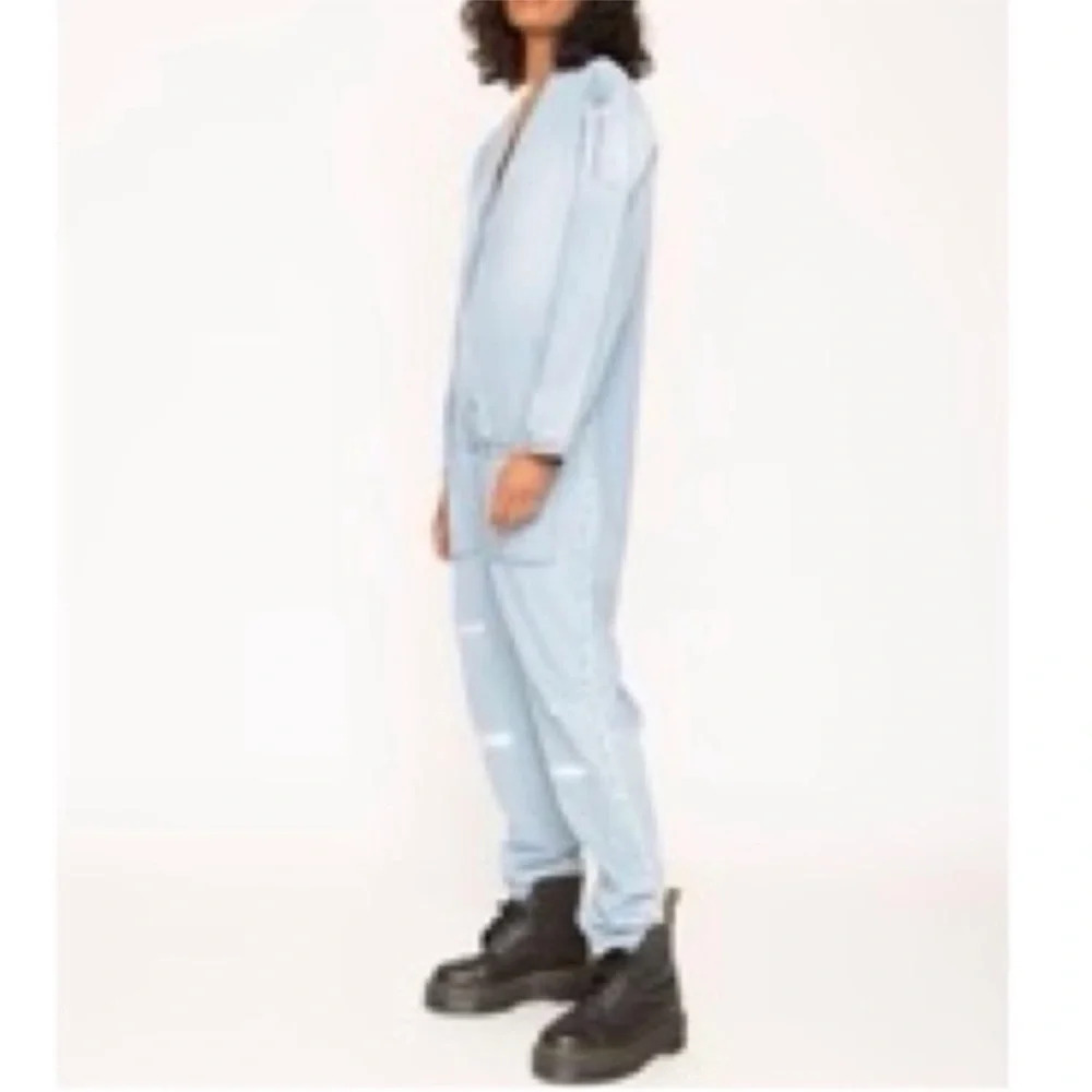 FREE PEOPLE x Sandrine Rose Denim Jumpsuit medium